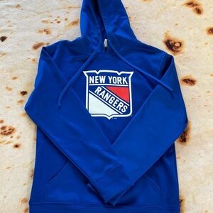 NHL New York Rangers Blue Pullover Hoodie